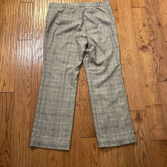 Talbots Glen Plaid Italian Woven wool blend trouser pant 12p - Picture 11 of 12